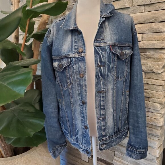 Levi's Jackets & Blazers - Levis Distressed Jean Jacket